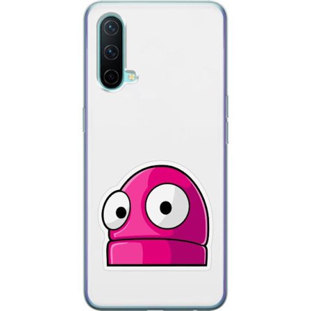 Kompatibel Mobilcover til OnePlus OnePlus Nord CE 5G Rosa tegneseriefigur med store øjne i legende og humoristisk stil