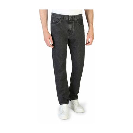 Tommy Hilfiger Bukser - Dm0Dm07056 Sort, Herre Straight, Størrelse: W34