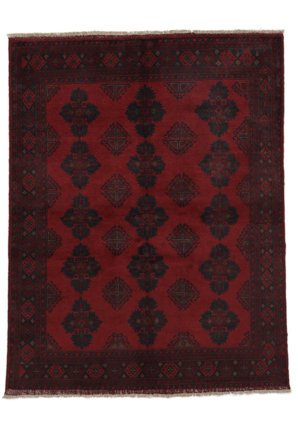 Koberec Orientální Afghán Khal Mohammadi 148X190 Černá (Vlna, Afghánistán)