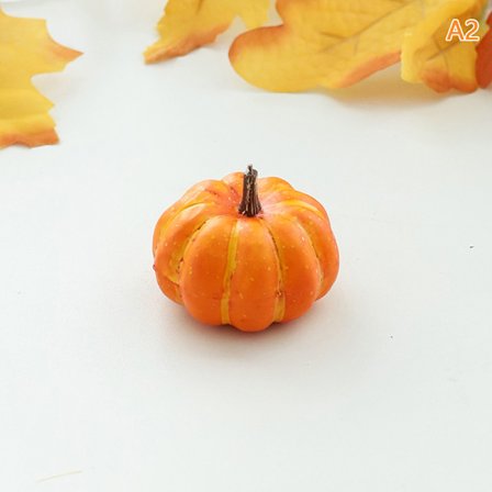 Mini Keinotekoinen Halloween Pumpkin Decor Simulation Vegetable DI