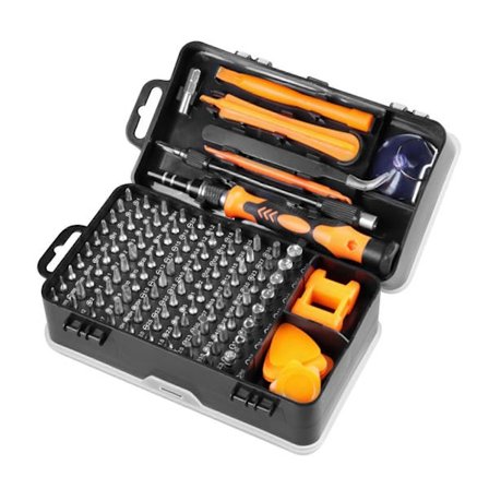 Skruetrækkersæt med høj hårdhed til telefon, tablet, spillekonsol, højstyrke reparationsværktøjssæt, perfekt gave til teknologielskere