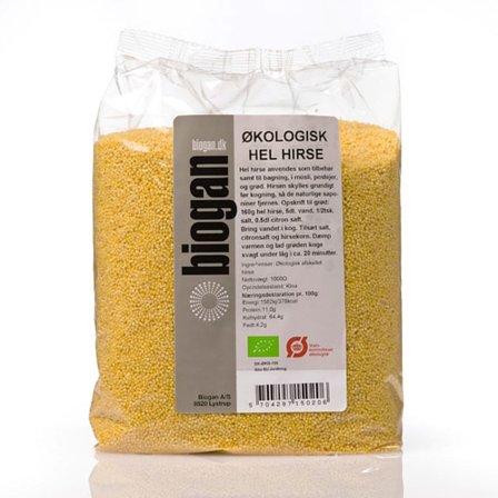 Biogan Hel hirse afskallede Ø 1 kg, Helse & Madvarer, Pasta, Ris & Bælgfrugter, Øvrigt