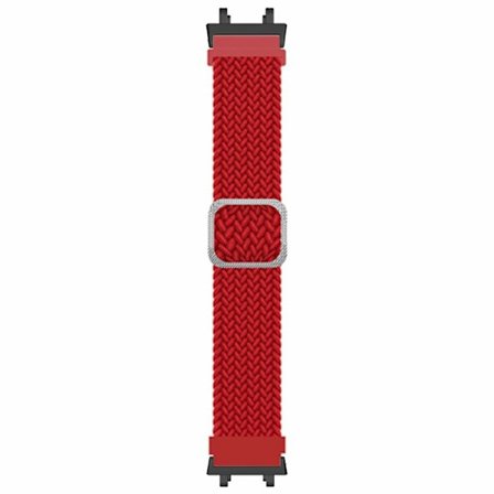 Amazfit T-Rex 3 armband Elastiskt klockarmband i vävt tyg som ersätter klockarmbandet med stötskyddad kontakt - Röd