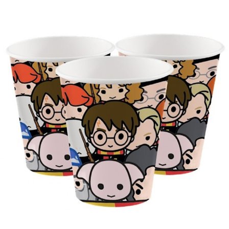 Harry Potter Pappersmugg 250 ml 8 st