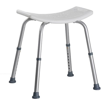 Brusestol / Bruseskammel - Justerbar i kraftig aluminium