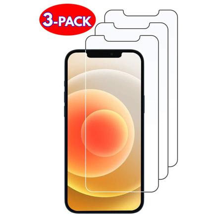 [3-pack] - Iphone 12/12 Pro Skärmskydd I Härdat Glas