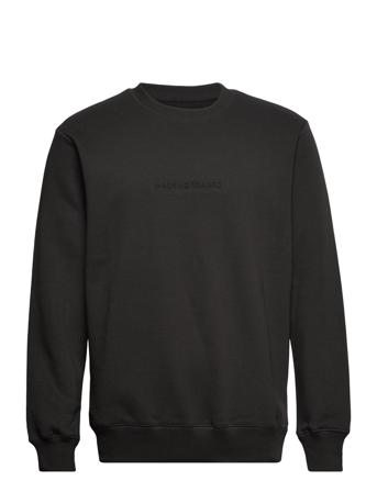 Standard Embo Crew Sweat Sweat-shirt Genser Svart Mads Nørgaard