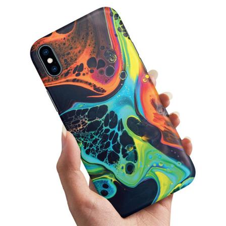 Iphone X - Skal / Mobilskal Marmor Multifärg