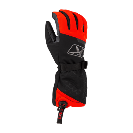 Klim Powerxross Gauntlet Svart/Eldröd XXL