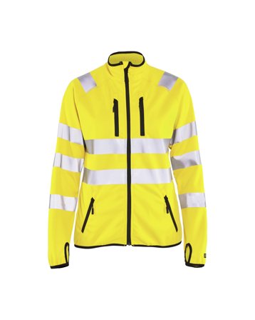 Blåkläder 492625123300S Softshelljacka dam, varselgul, varsel Stl S, Arbetskläder