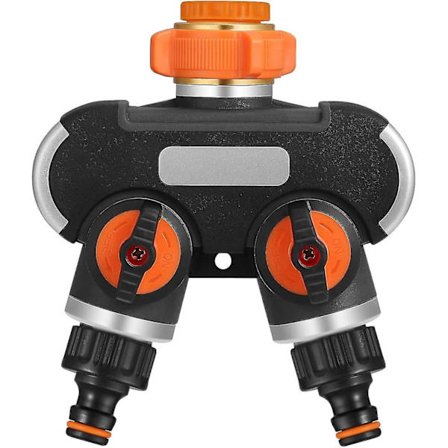 2-suuntainen kastelujakaja, puutarhaletkun jakaja, puutarhaletkun liitin, säädettävä vesi