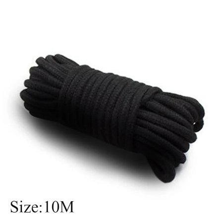 Kuuma 2m/5m/10m seksiorjan sidontanaru paksua puuvillaa eroottiset siteet roolileikkeihin pehmeät puuvillanarut