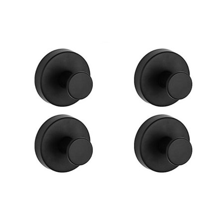 INF Vægkroge med sugekop, 4-pak