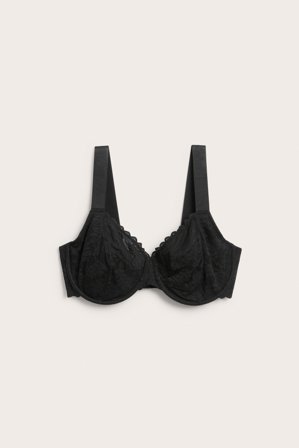 Kappahl | Bygelbh med spets Svart 95E | Svart