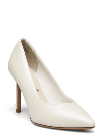 Women Court Sho Shoes Heels Pumps Classic Hvit Tamaris*Betinget Tilbud