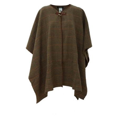 Ralph Lauren Capes Brun, Dame Poncho, Størrelse: ONE Size