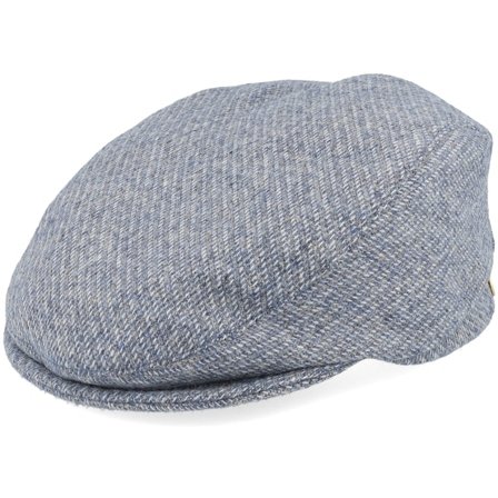 Mayser - Frankie Soft Casual Blue Flat Cap Flatcap Blue Cap - @ Hatstore