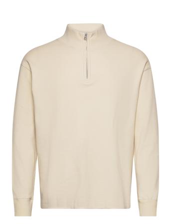 Waffle Swindon Sweat Tops Sweat-shirts & Hoodies Sweat-shirts Cream Mads Nørgaard