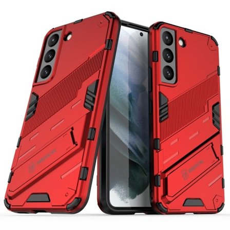 Iskunkestävä hybridikotelo Samsung Galaxy S22 - Punainen