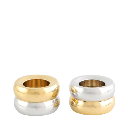 Klong Marriage Duo Ljus & ljusstakar Gul Ø40 H25X2