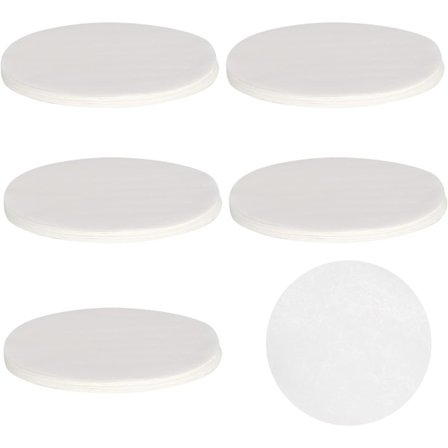 500 stk. Non-Stick Hamburger Burger Hamburger Press Papir - 13cm Diameter