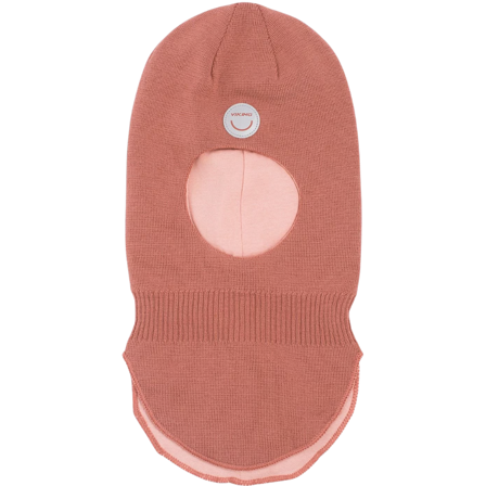 Viking Alv Wool Balaclava Kids Pink