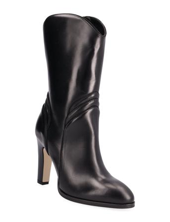 Elevated Th High Heel Long Boot Lange Støvler Sort Tommy Hilfiger