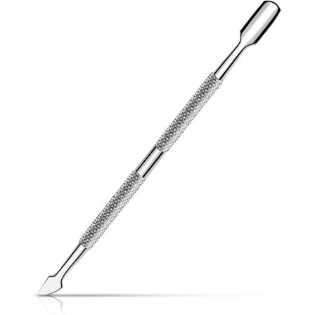 Dubbelsidig nagelbands-pusher i rostfritt stål, nagelbands-cutter