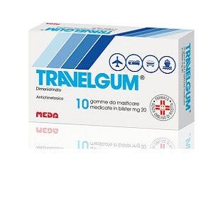Travelgum 10 Gomme Masticabili 20mg