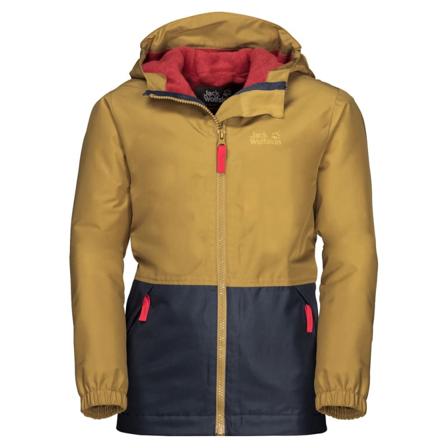 Jack Wolfskin Snowy Days Jacket Kids Children Other warmly-lined jackets Yellow 116