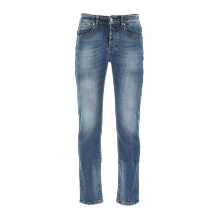 John Richmond, Straight Jeans Blauw, Heren, Maat:W30