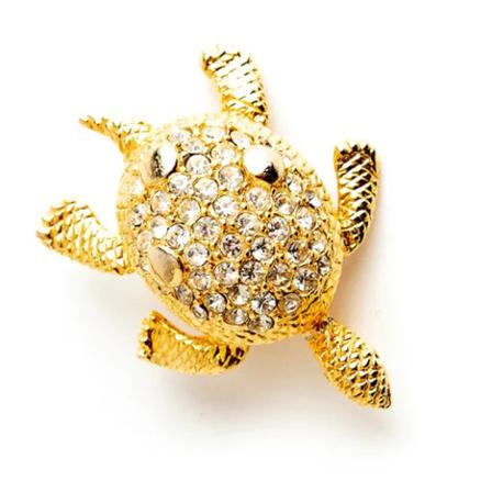 Givenchy Pre-owned, Pre-owned Metalbrooches Geel, unisex, Maat:ONE Size