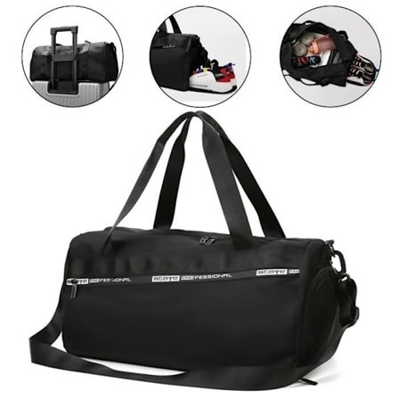 Sportsbag for kvinner, sportsbag med skofag, våt bag - Perfet