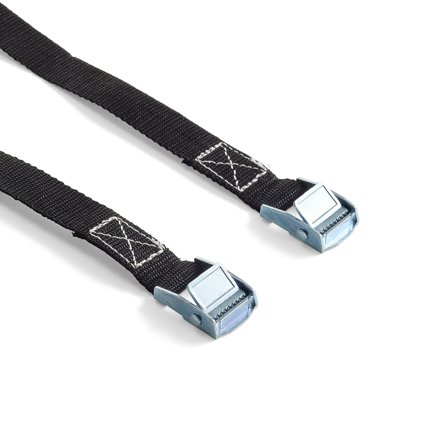 Long lashing strap, 3500 mm, black, pack of 2