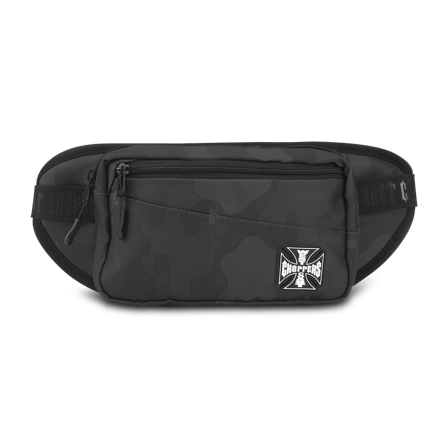 West Coast Choppers Midjeväska Grå/Kamouflage