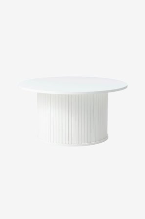 Håum - Sohvapöytä Rondo, halkaisija 90 cm - Valkoinen - Sohvapöydät - - Homeroom