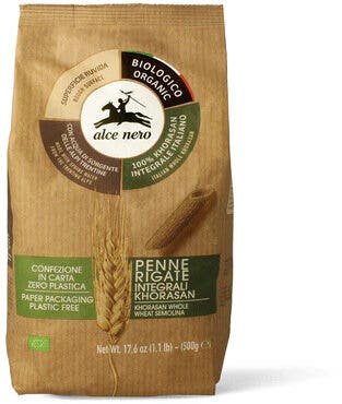 Alce Nero Penne Rigate Integrali Di Grano Khorasan Bio 500g
