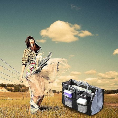 Vanntett Kosmetikveske for Kvinner, Organiseringsveske for Reise, Håndveske