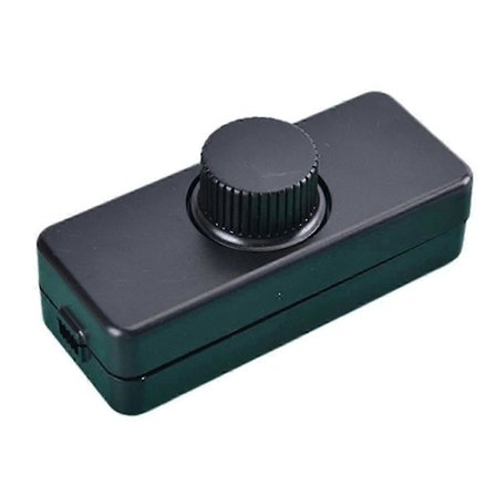 220V Säädettävä LED Himmennin Valaistus Painike Ohjain 1KPL [DB]