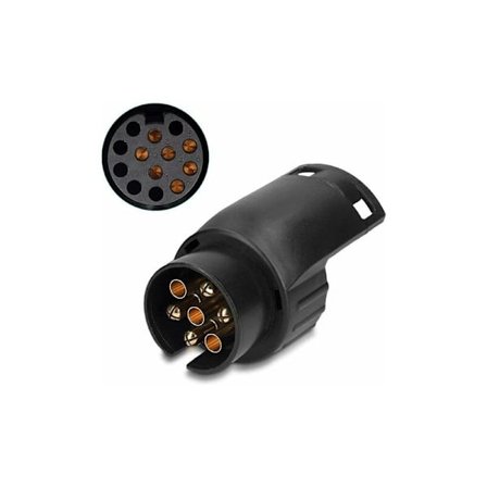 7/13-släpvagnsuttagsadapter 7 till 13-stiftsuttag 12V-uttag Bil Släpvagn Husvagn - Släpvagnsadapteruttag 7 till 13-stift