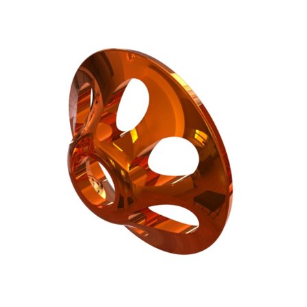 Pro Ultra Sonic Discs M (9mm) - Orange Metallic