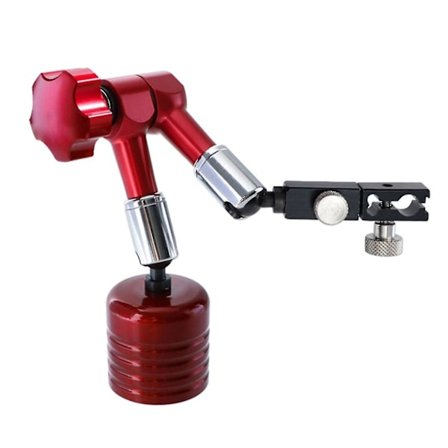 Indikatorholder Håndtag Mini Magnetisk Base-metal Skala Justerbar Dial Test Support Stabil Bord Stærkt Værktøjsstativ Universal