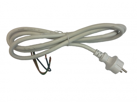 Cooltools Nettkabel m/plugg 1,5M 3G1,5mm IP44 Hvit