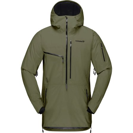 Norrøna Men's Lofoten Gore-Tex Pro Anorak Men unlined ski jackets Green XL