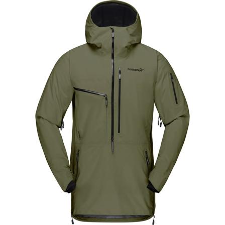 Norrøna Men's Lofoten Gore-Tex Pro Anorak Men unlined ski jackets Green XL