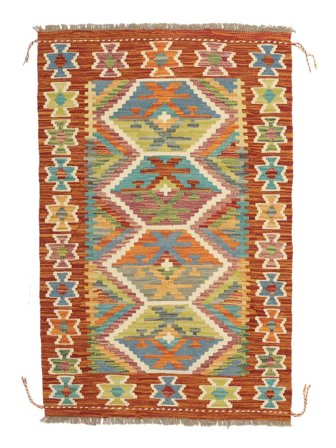 Malý Kelim Afghán Old Style Koberec 120X179 Vlna