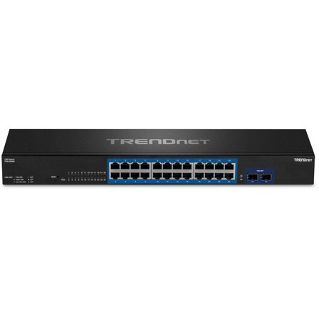 TRENDnet TEG 30262 - switch - 26 porter - rackmonterbar - TAA-samsvar