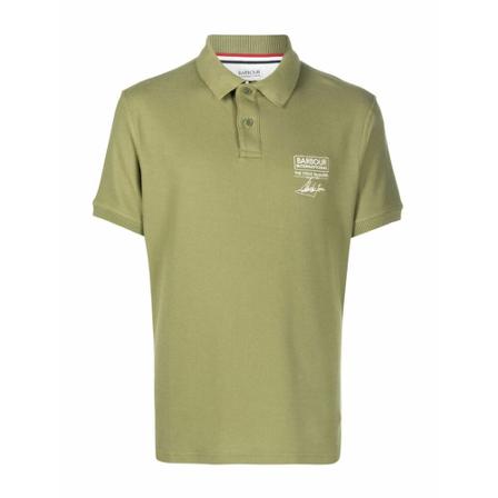 Barbour, Chad Polo Groen, Heren, Maat:M