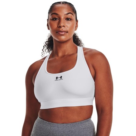 Under Armour HeatGear Mid Padless White