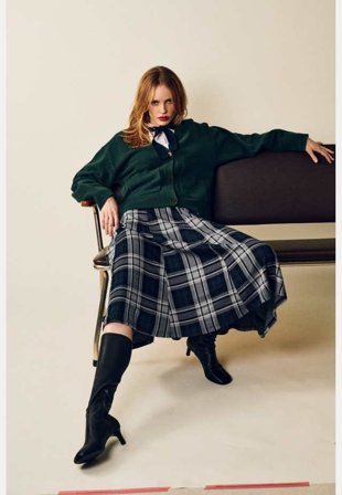 Jumperfabriken Solana Skirt Kjolar Dam Grå XL